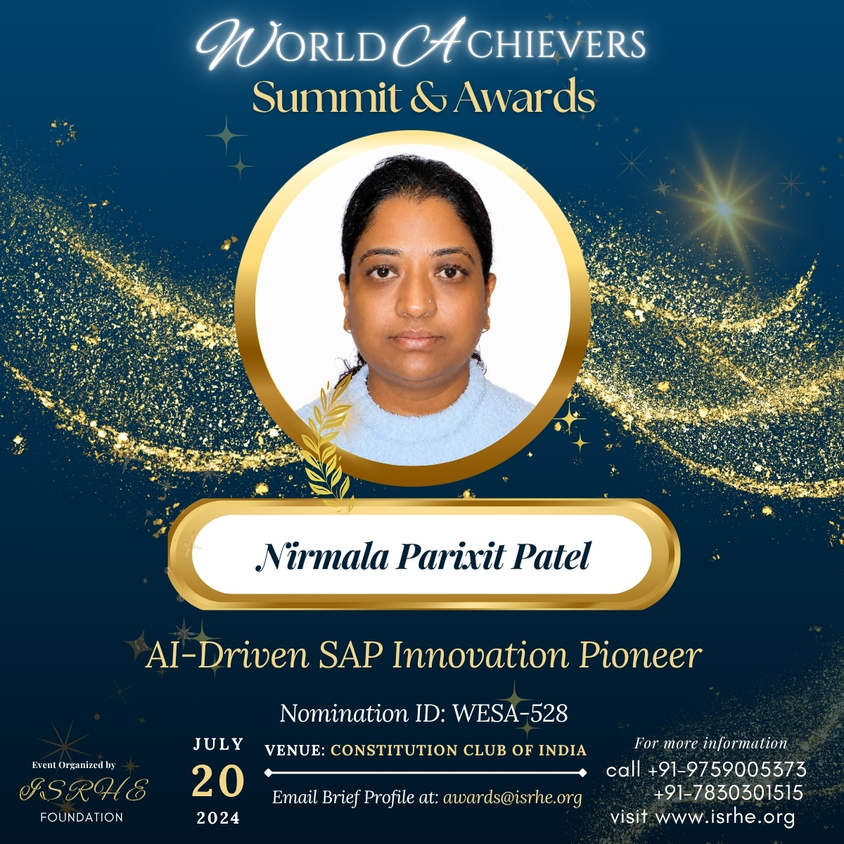 Nirmala Parixit Patel